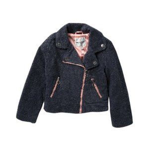 Urban Republic Faux Shearling Moto Jacket